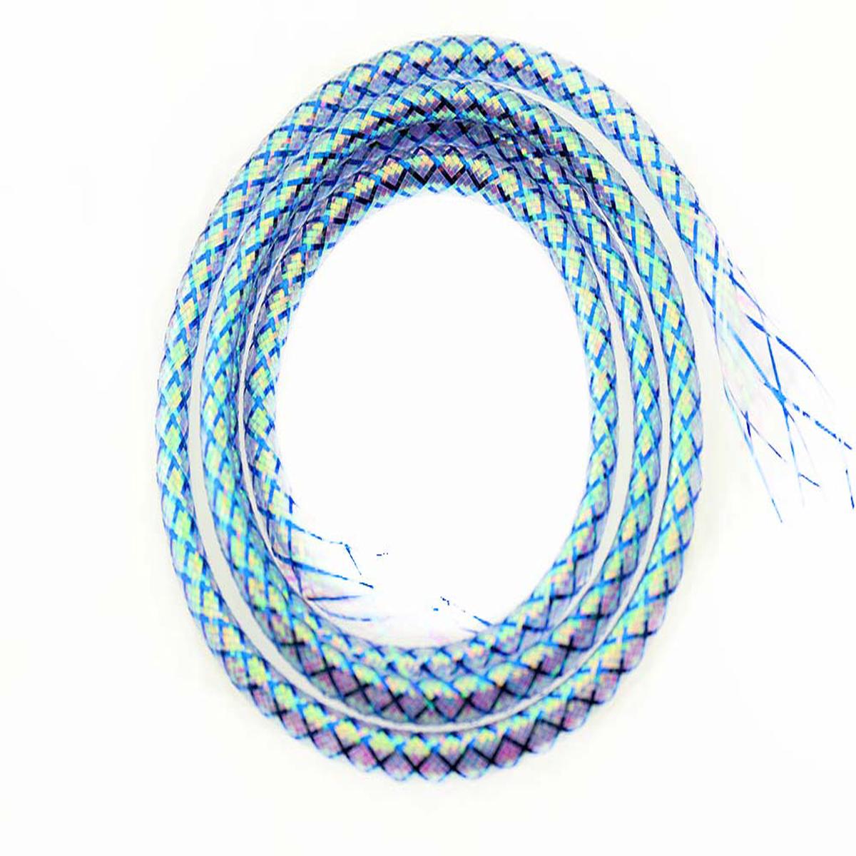 Minnow Body Mylar Tubing - Bluetone (M)