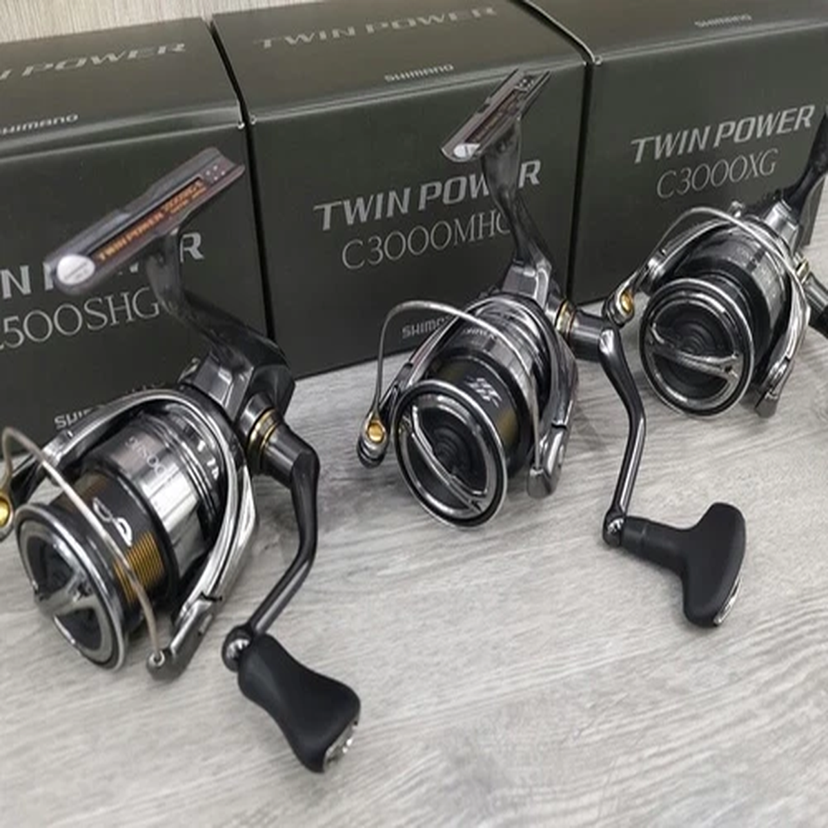 Shimano 24 Twin Power Spinning Reel Fishing Various Model New in Box from Japan