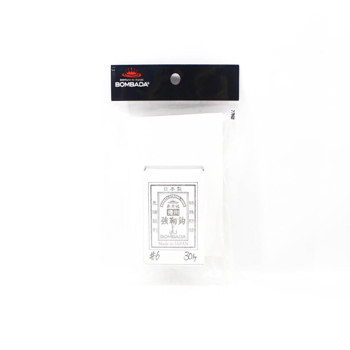 Bombada Treble Hooks 5X Banshu Kyojinbari Size 6-qty 30 (6503)