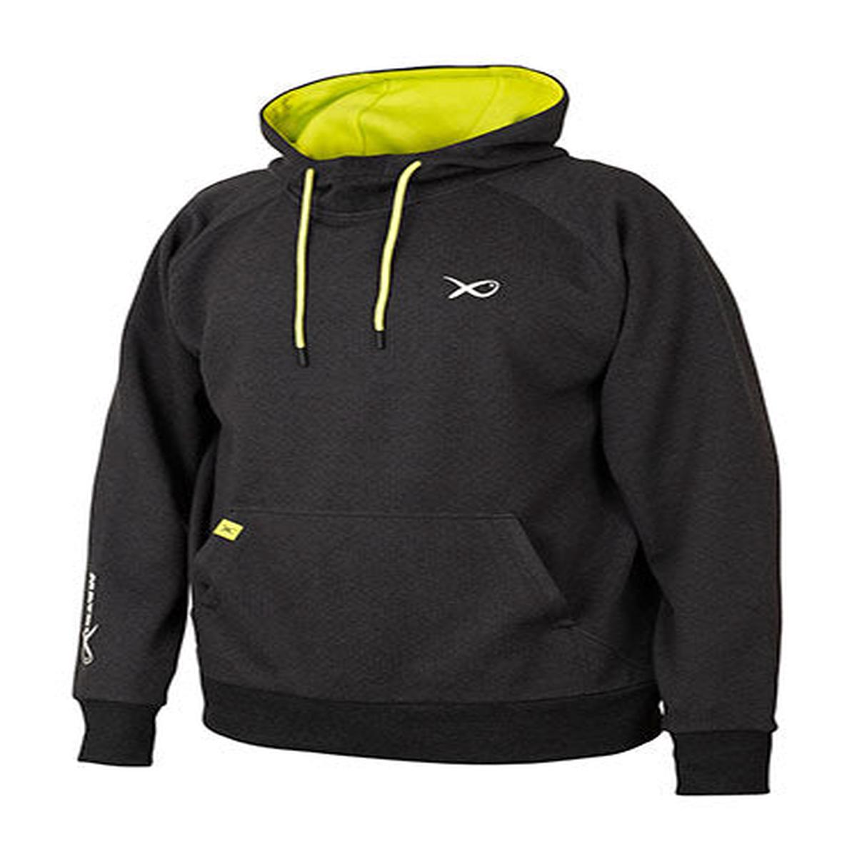 Matrix Minimal Black Marl Hoody