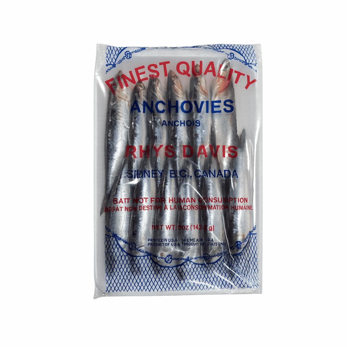 Rhys Davis Frozen Anchovies