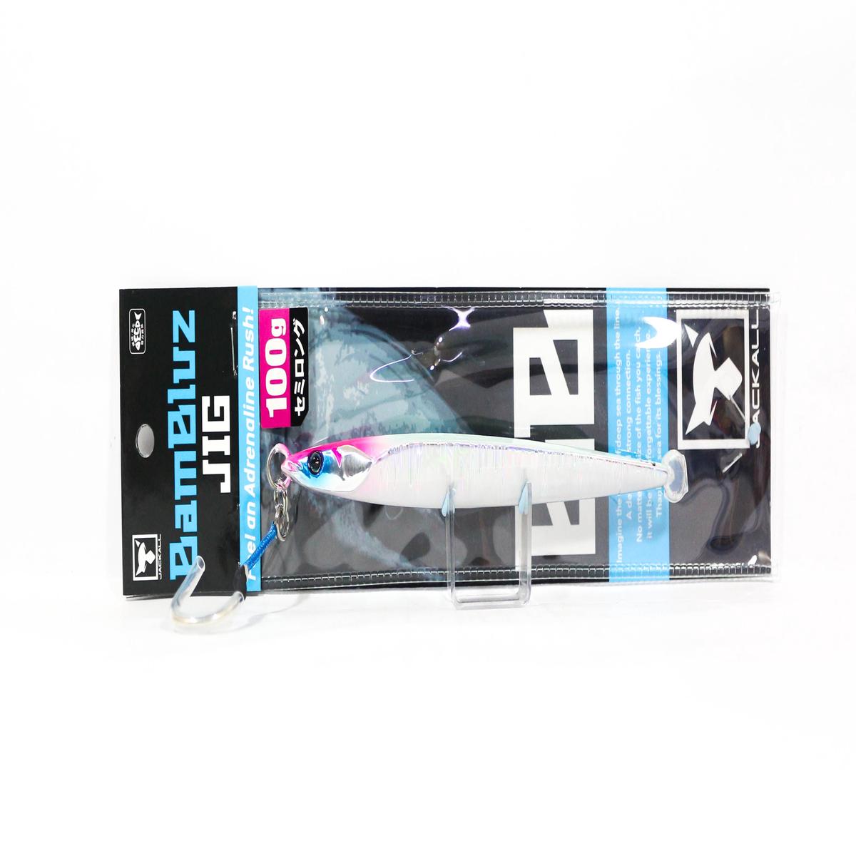 Jackall Metal Jig Bambluz Semi Long 100 grams Glow Edge (3481)
