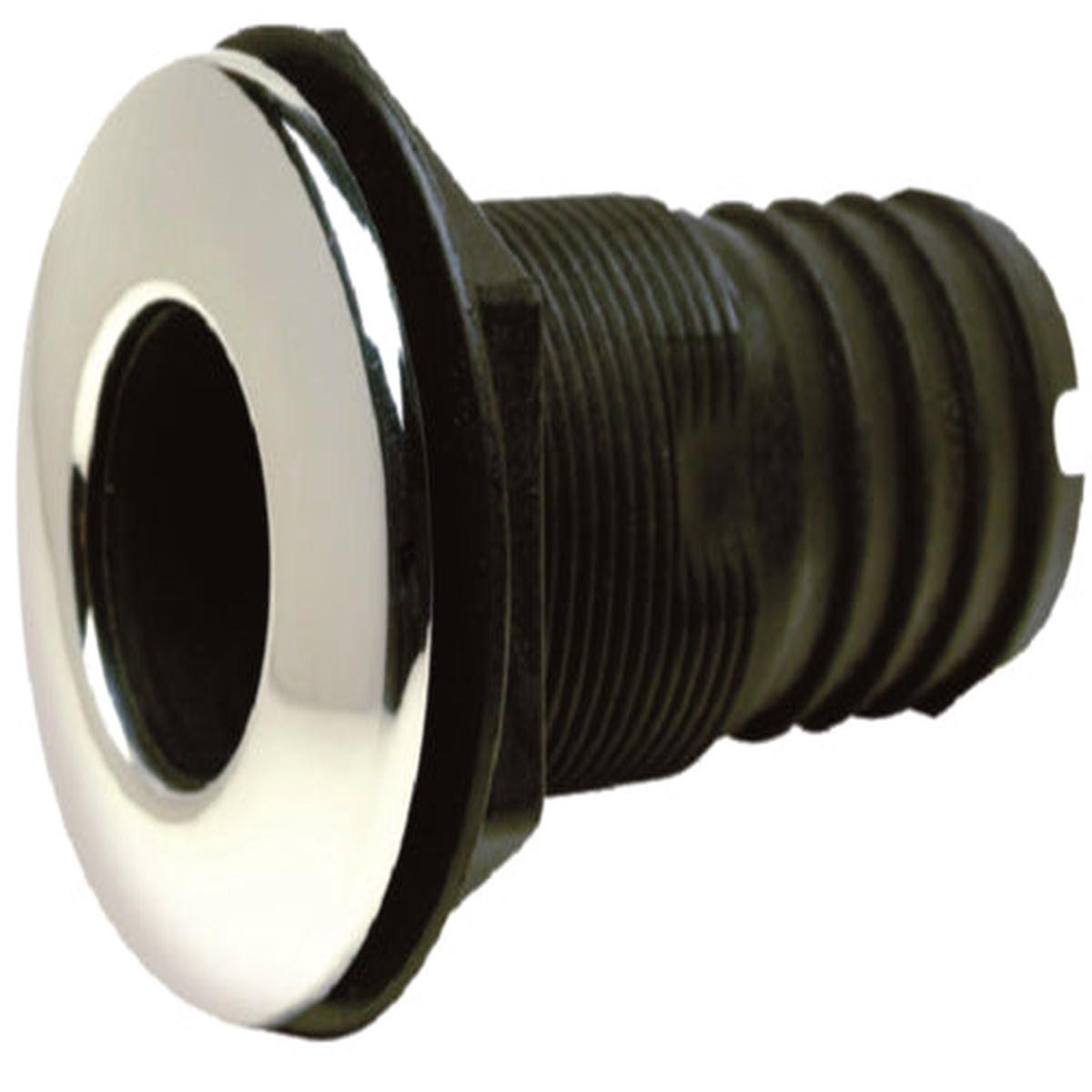 SeaChoice Stainless Steel Covered Thru-Hull 1-1/2" Inch.