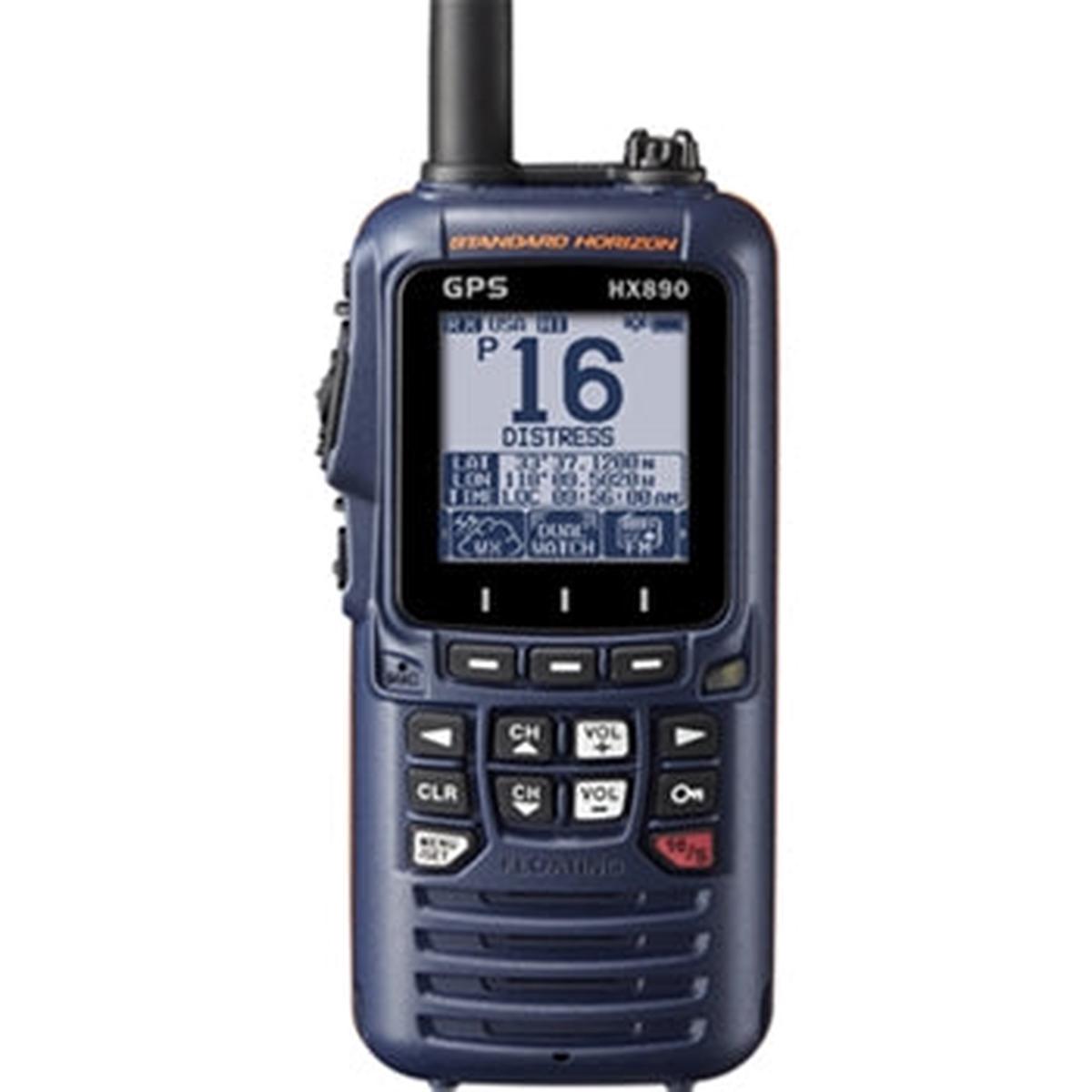 Standard Horizon HX890BK Commercial Grade Handheld VHF w/Programmable Land Mobile Channels