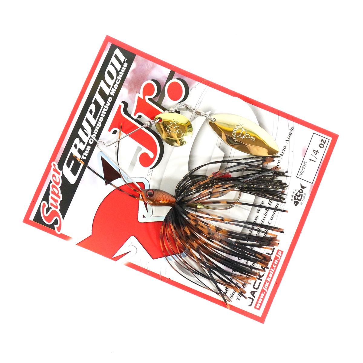 Jackall Spinner Bait Lure Super Eruption JR 1/4 oz Zariore Stripe (8663)