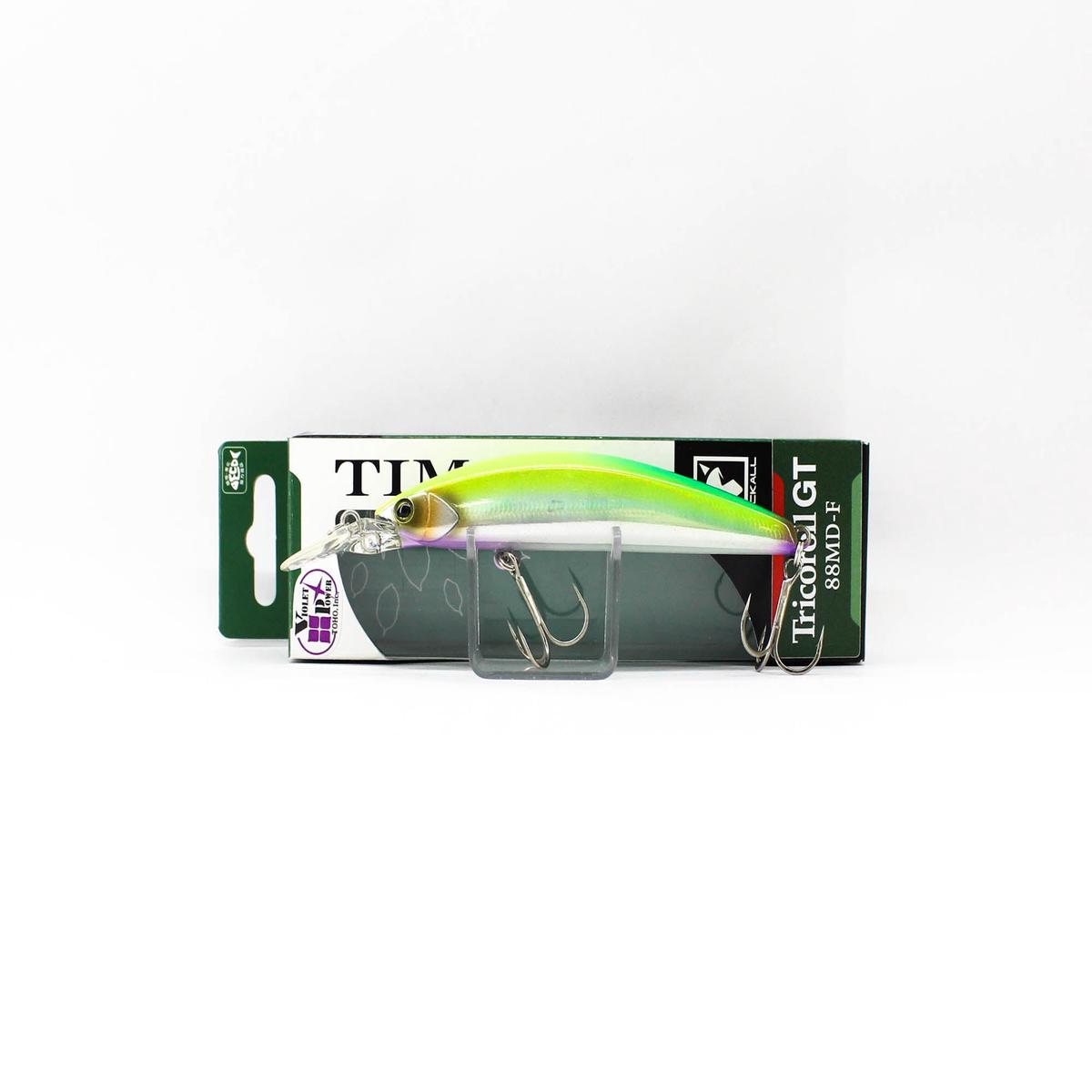 Jackall Timon Tricoroll GT 88 MD-F Floating Lure Parallel Chart (7222)