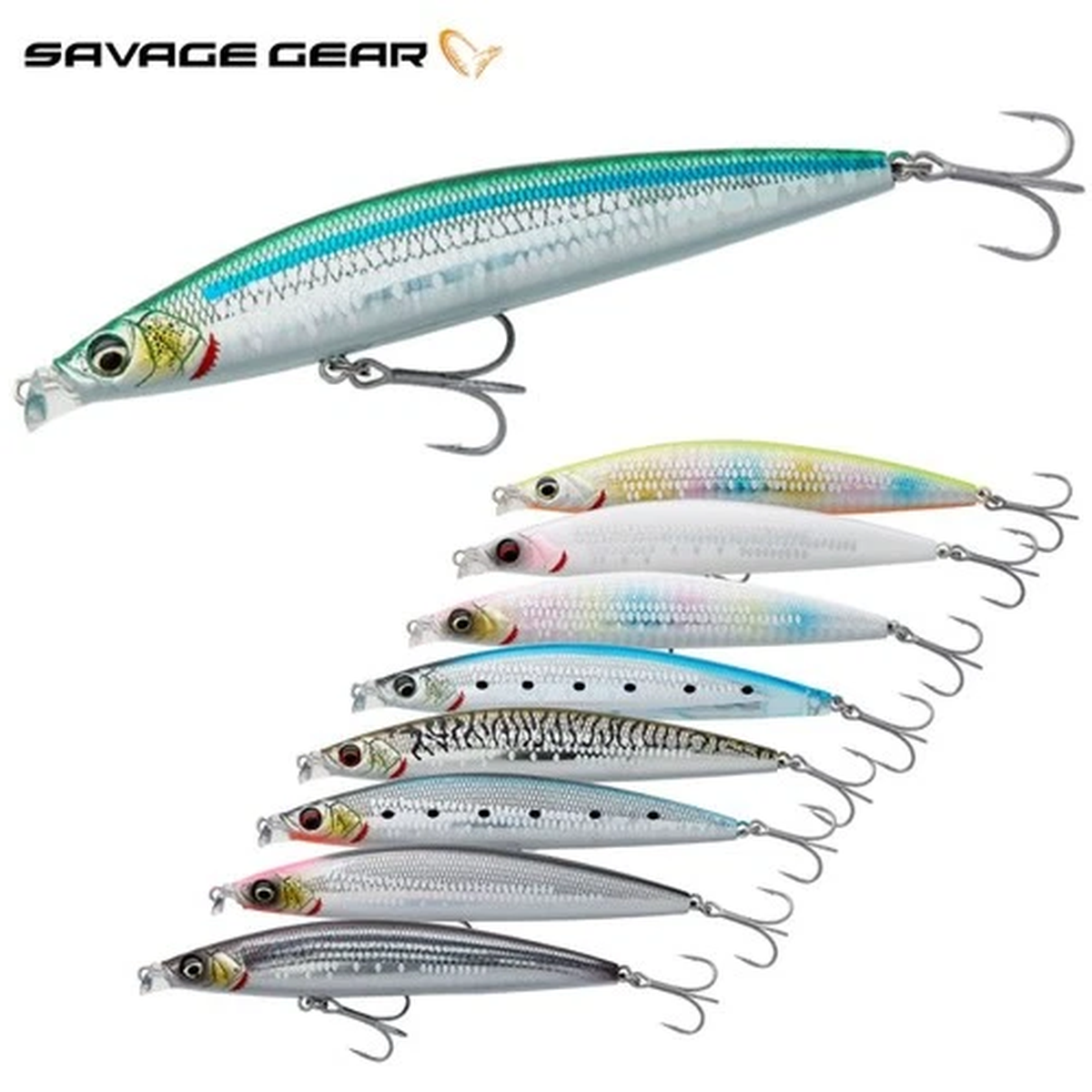 SAVAGE GEAR Sea Bass Fishing Floating Minnow Lure GRAVITY SHALLOW 11.5cm/20g
