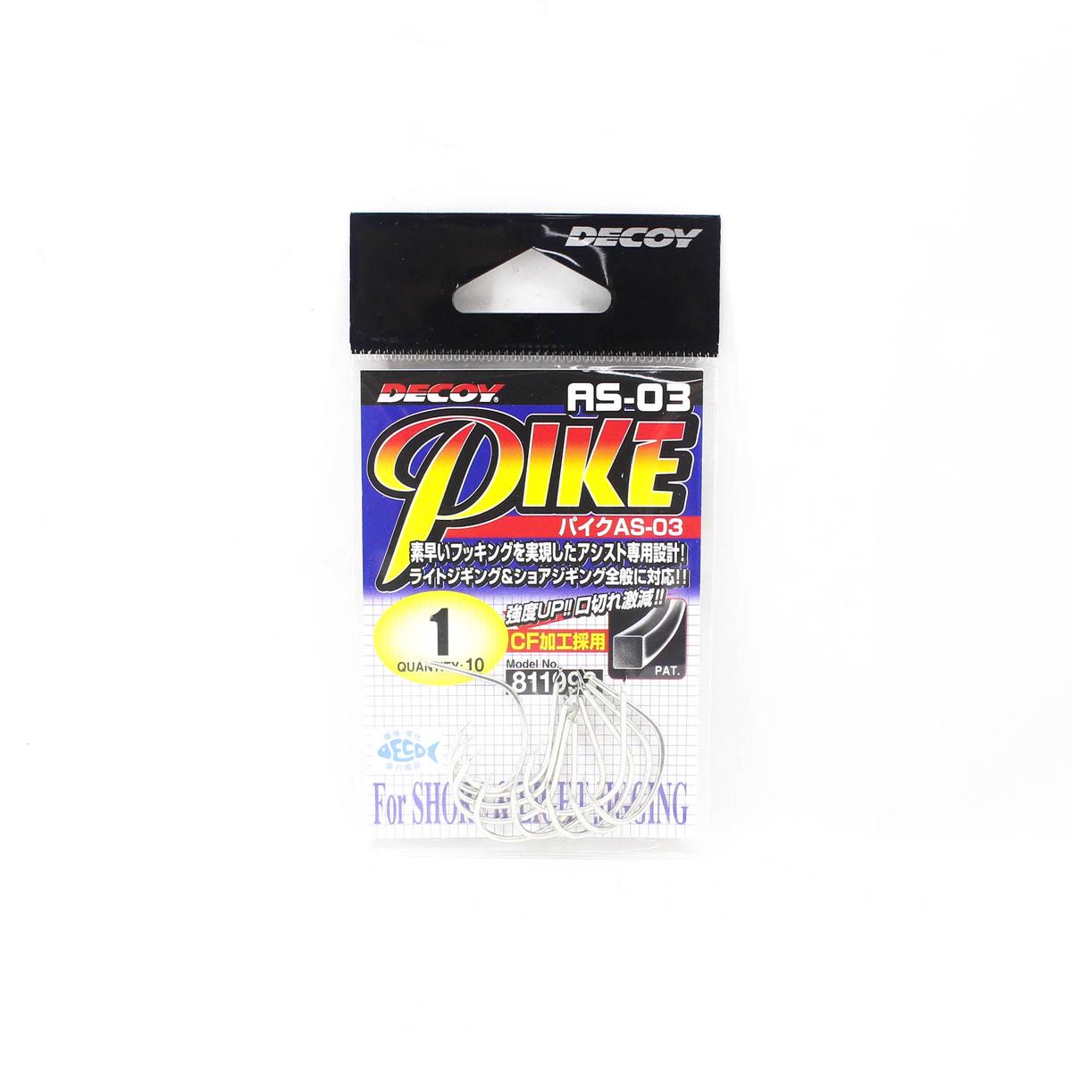 Decoy AS-03 Jigging Single Pike Size 1 (1993)