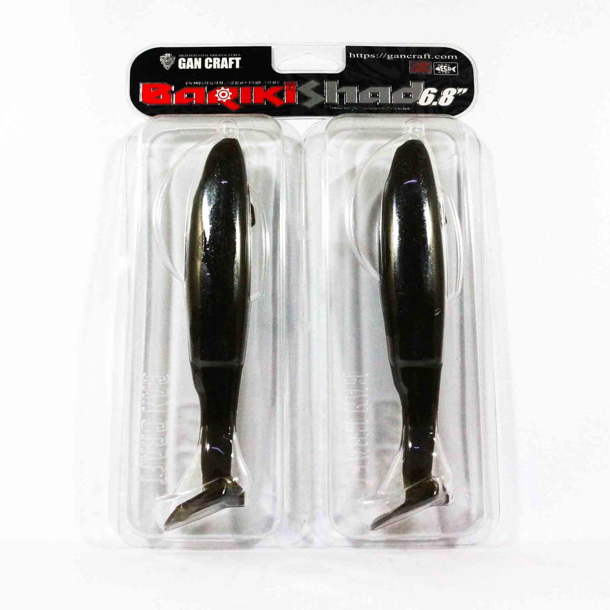 Gan Craft Soft Lure Bariki Shad 6.8 Inches 02 (4067)