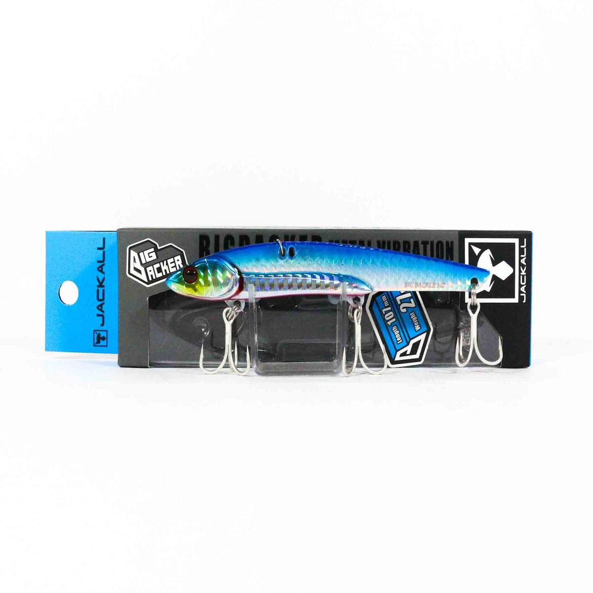 Jackall Big Backer 107 Metal Vibe 27 grams Sinking Lure Blue Pink (5501)