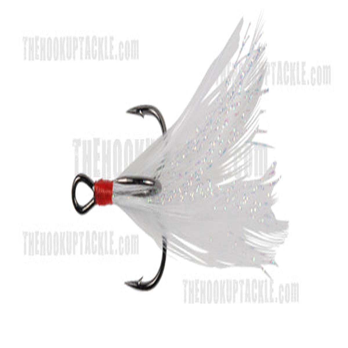 Tournament Trailer Feathered Treble Hooks