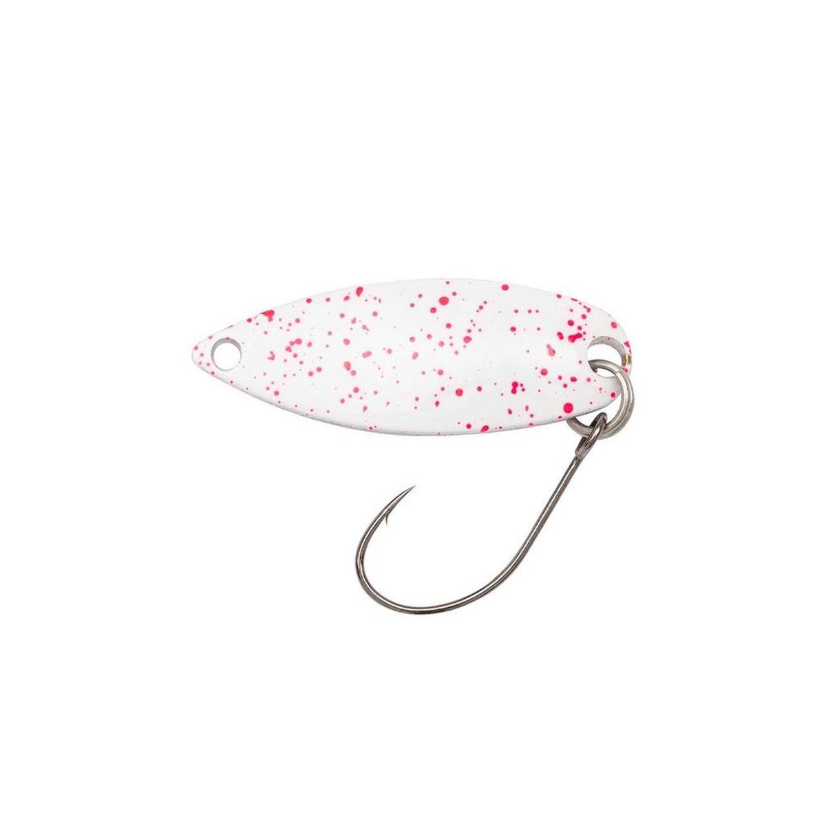 Berkley Area Game Spoon Kogarana 3.5g Splat White Body Fuschia Splat