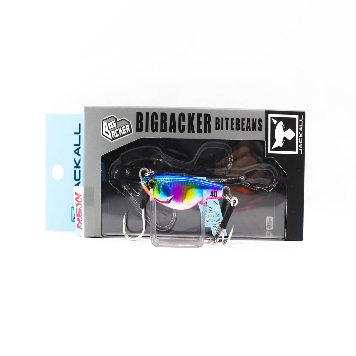 Jackall Metal Jig Big Backer Bite Beans 40 gram Blue Pink Candy (4022)