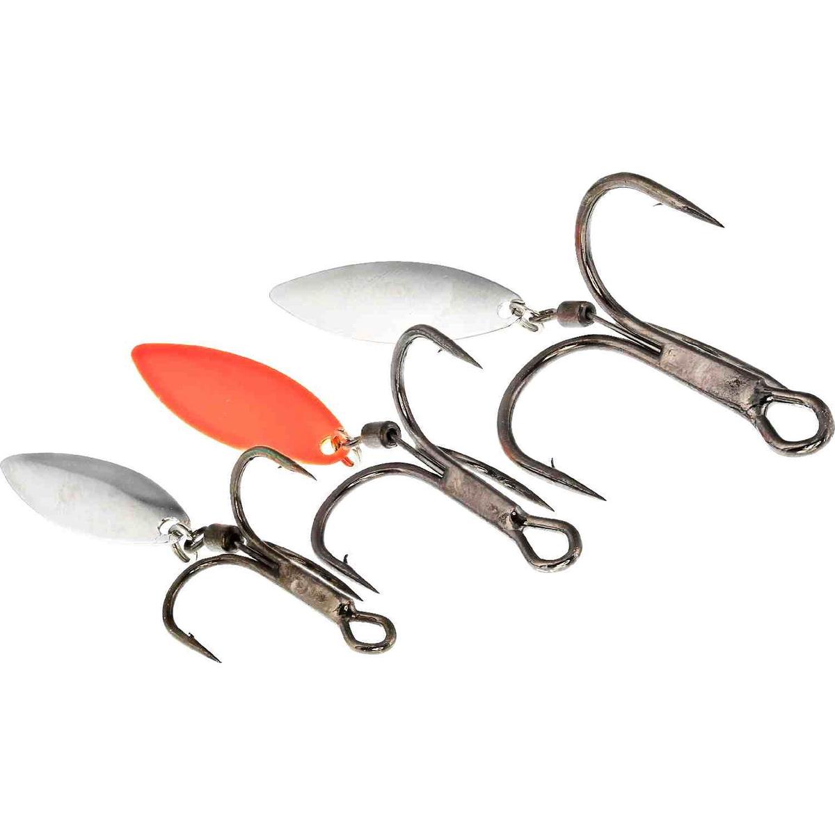 Westin Spin-Treble - Silver/Red
