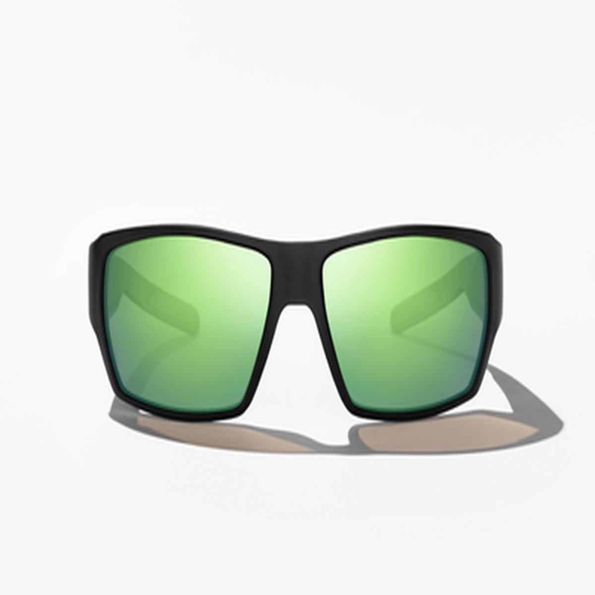Bajio Vega Black Matte - Green Mirror Glass