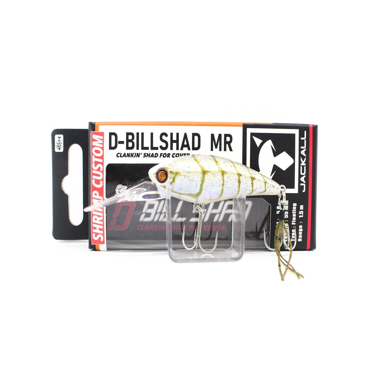 Jackall D-Bill Shad 55 MR Floating Lure Sight Bottom Shrimp Type II (3269)