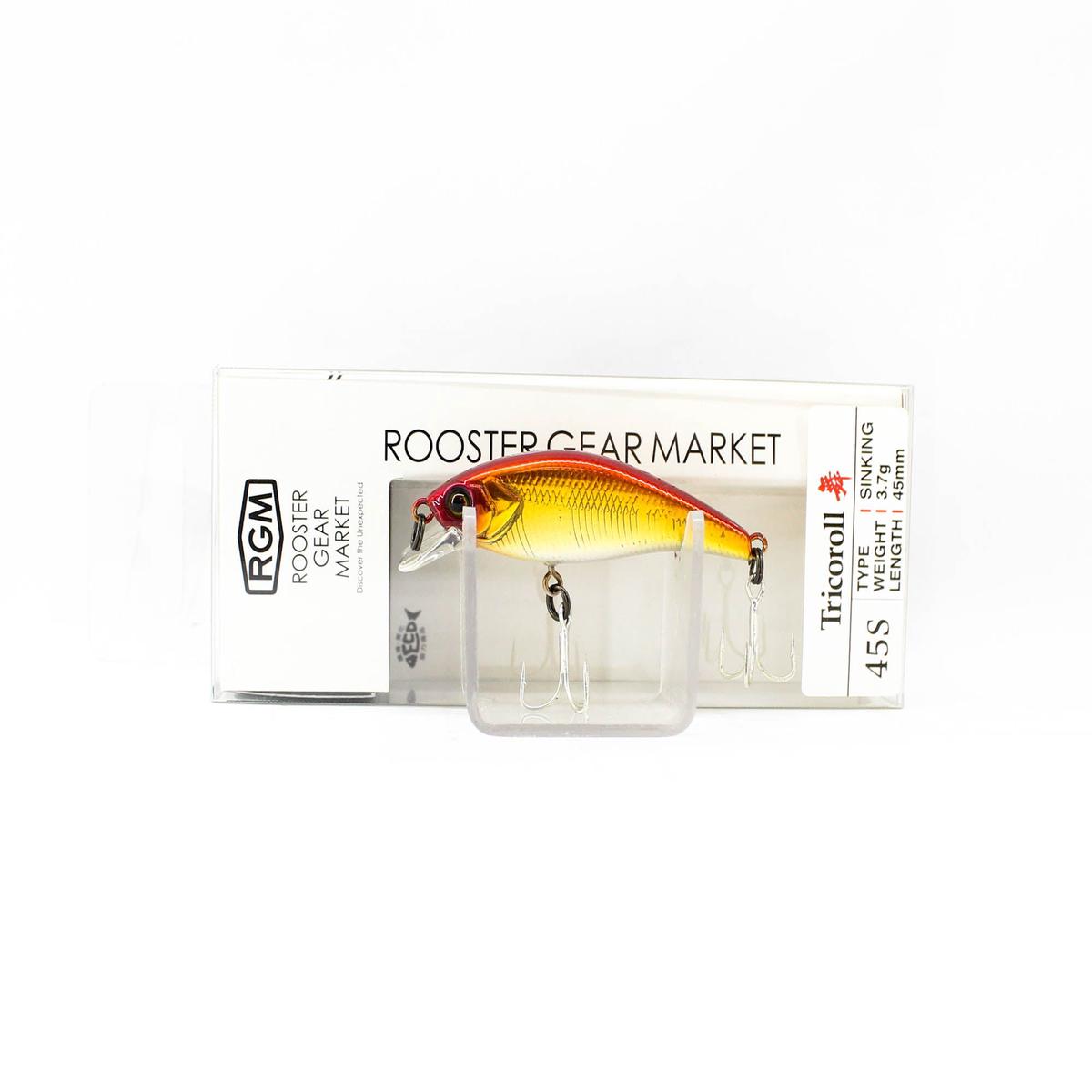 Jackall RGM Tricoroll Mai 45S Sinking Lure Red Gold (1014)