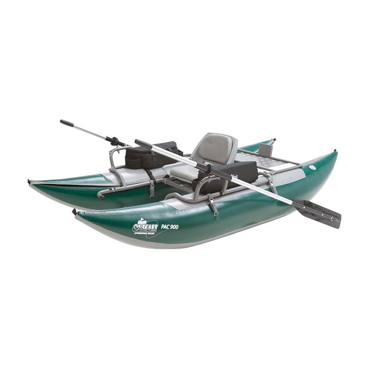 PAC 900 - Pontoon Boat - Green/Gray