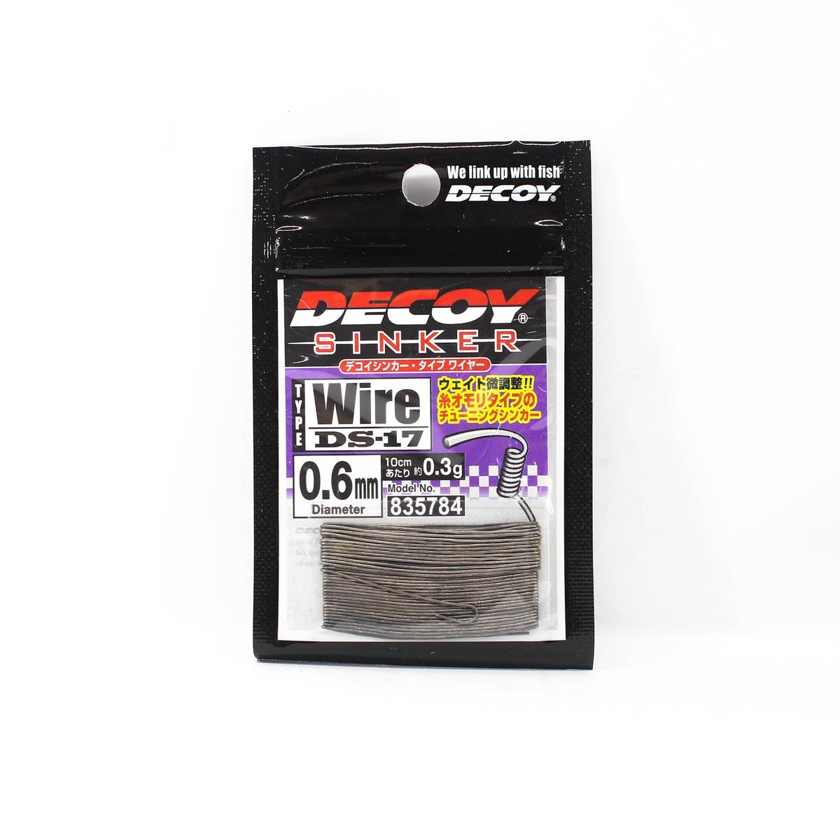 Decoy DS-17 Sinker Coil Wire Soft 0.6mm 4m (5784)
