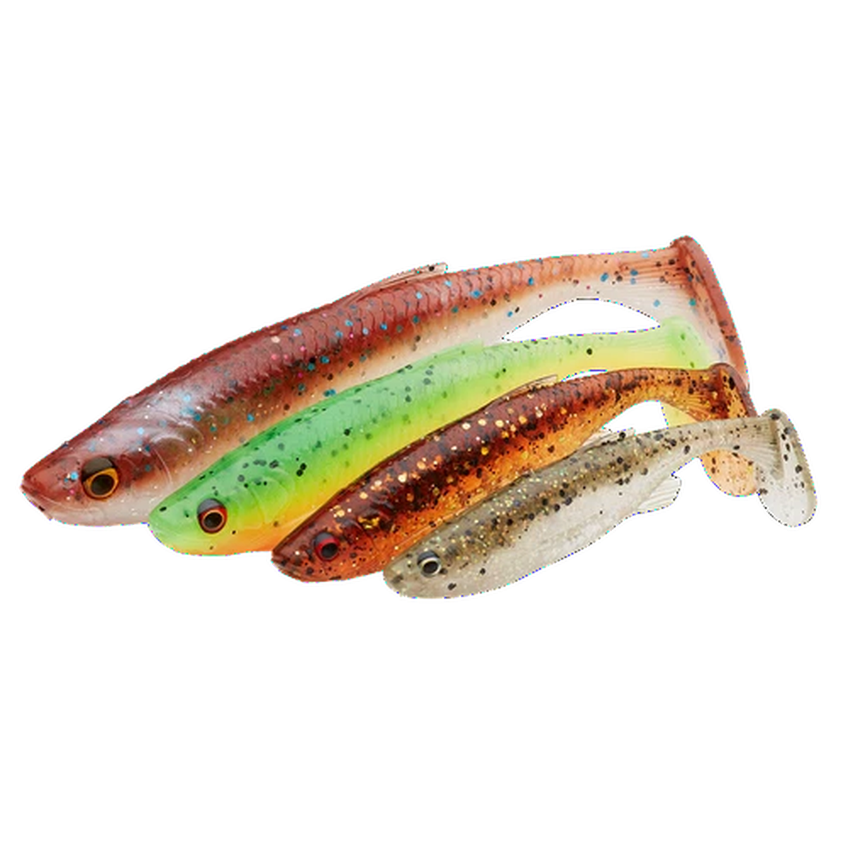 SAVAGE GEAR Fat Minnow T-Tail - 7.5cm - Fishing Lure - (Pack of 5)