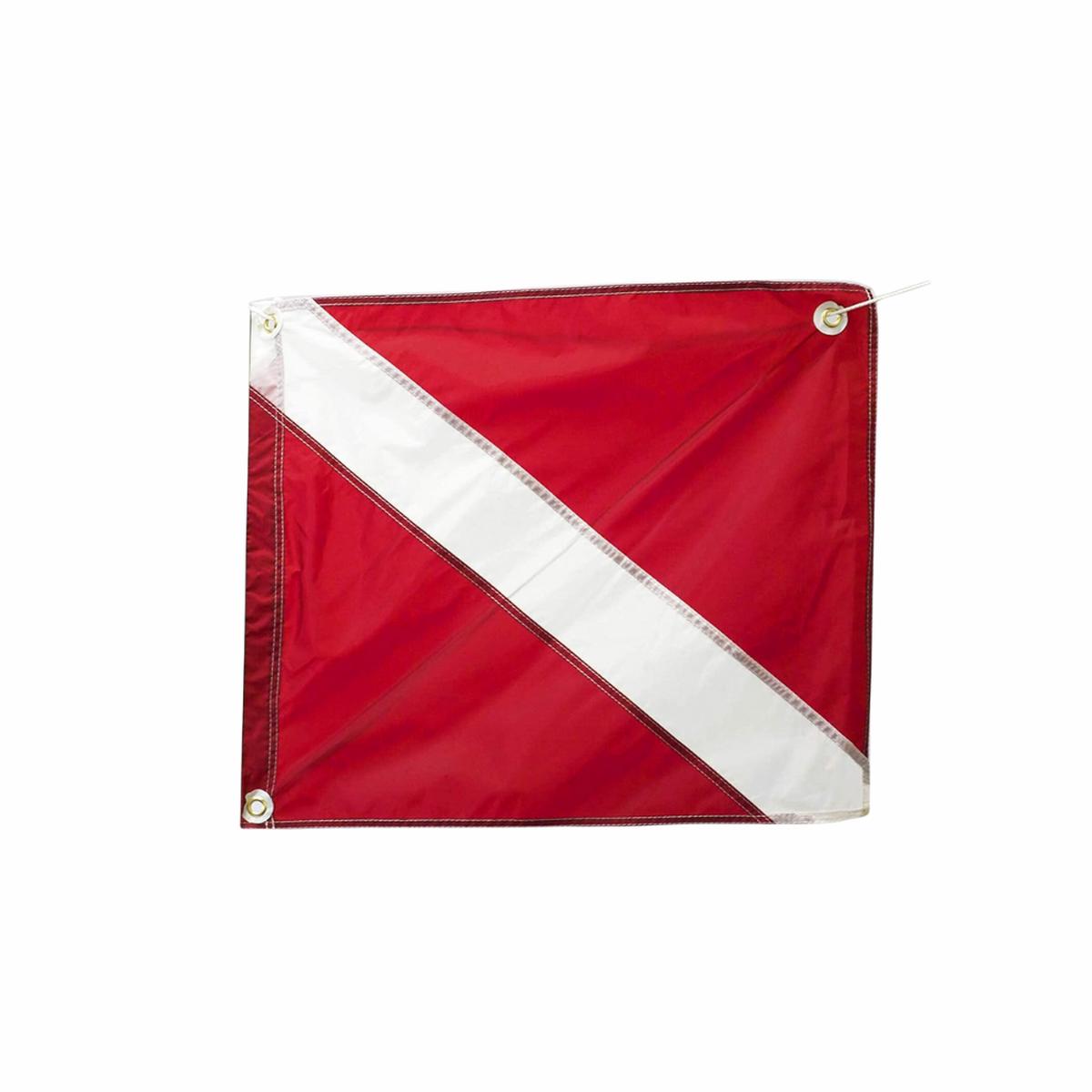 Marine Sports 4679 Deluxe High-Tech 20"X 24" Nylon Flag W/Stiffener