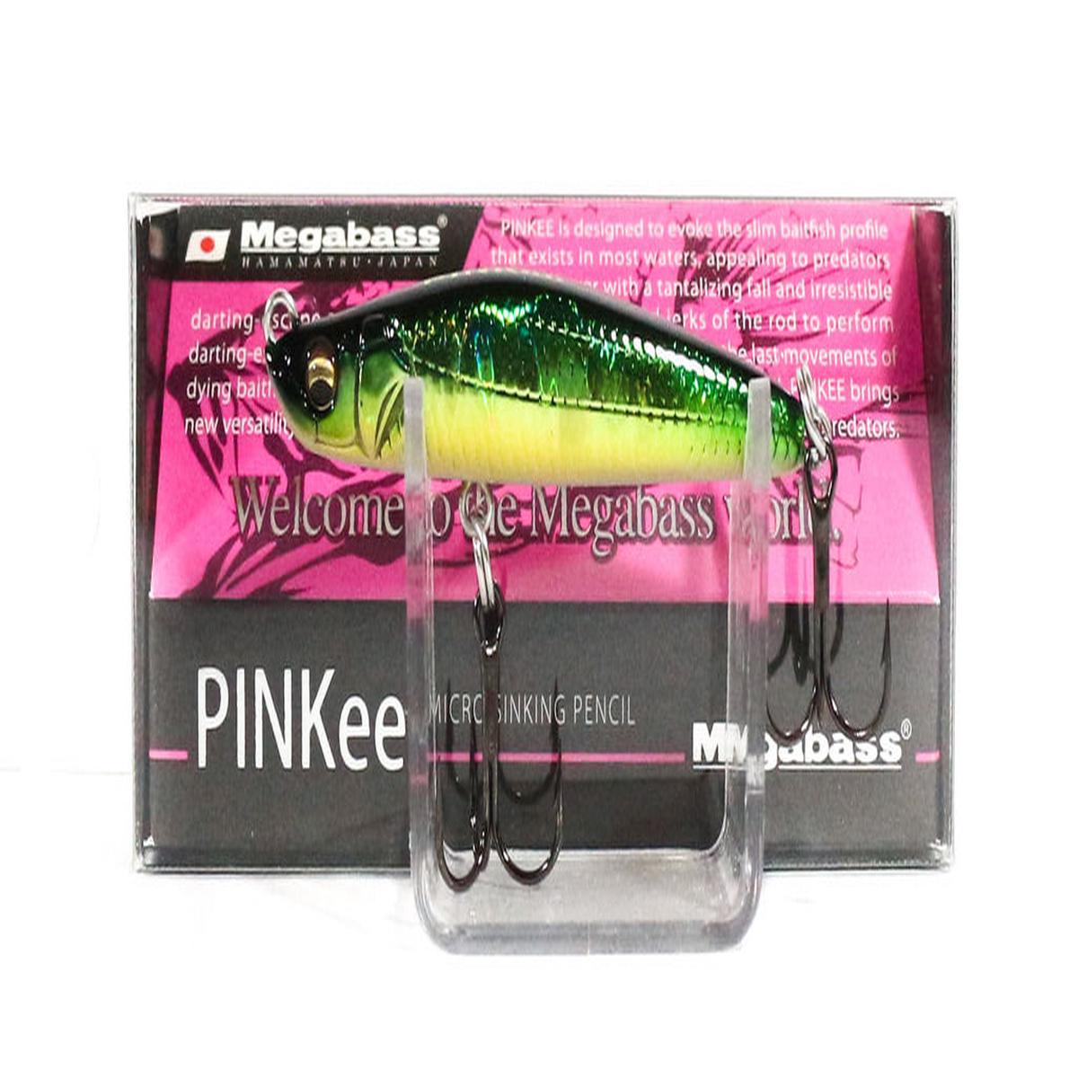 MEGABASS PINKee GG GOLD LIME