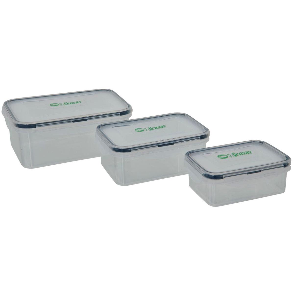 Sensas Waterproof Box Set 3pcs