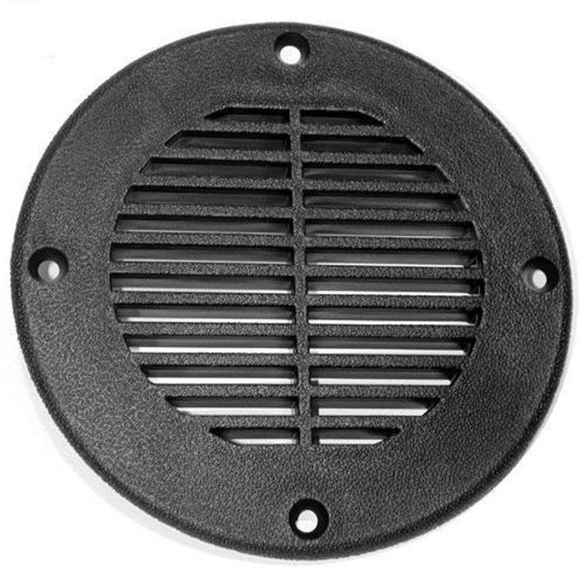 T-H Marine Floor Drain / Vent Cover - for 4" Hole - Black FD-4-DP