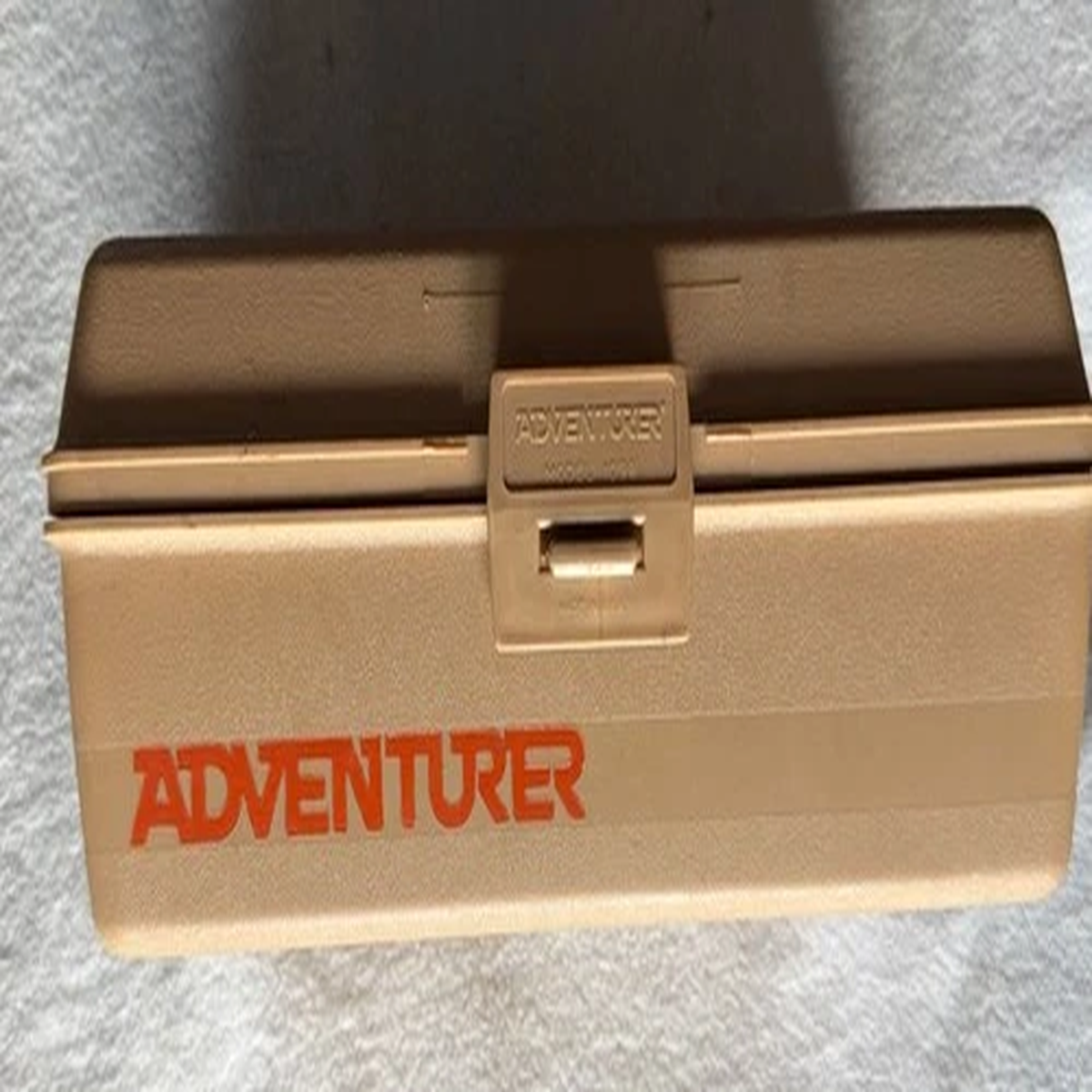 Vintage Adventurer Model 1099 Fishing Tackle Box - Made In USA