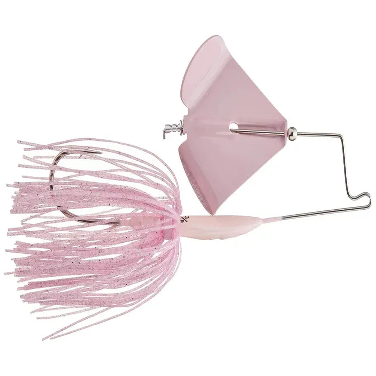 Buckeye Lures Buzzerk Single Bladed Buzzbait 1/2 oz Bubble Gum Pink W/ Pink Blade