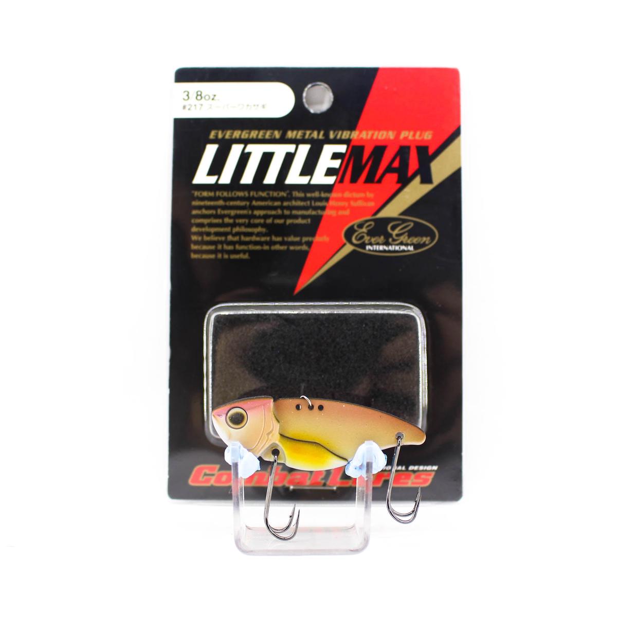 Evergreen Little Max Metal Vibration 3/8 oz 50 mm Sinking Lure 217 (7916)