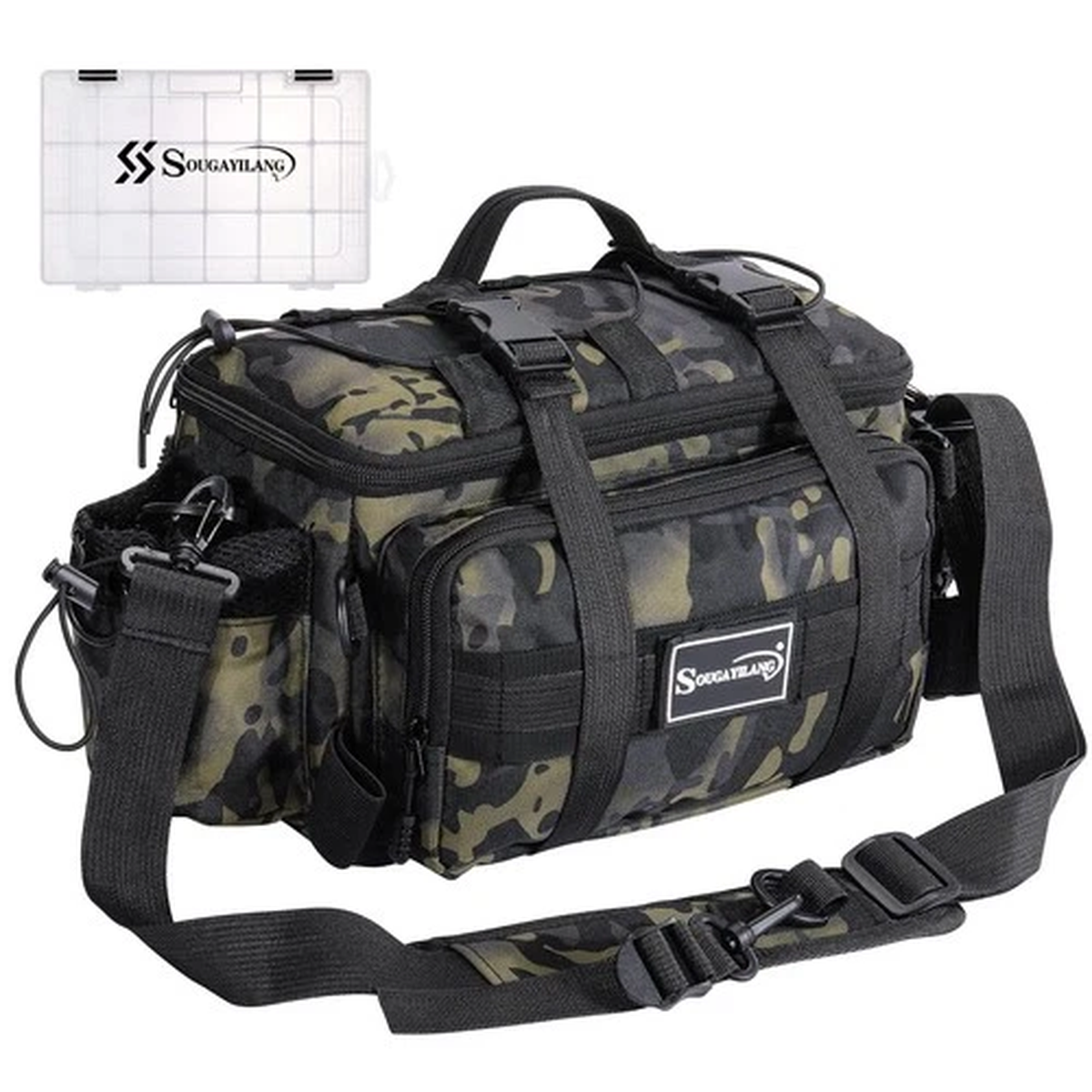 Sougayilang Fishing Tackle Bags 3600 Tackle Tray - Fishing Tackle Storage Bags
