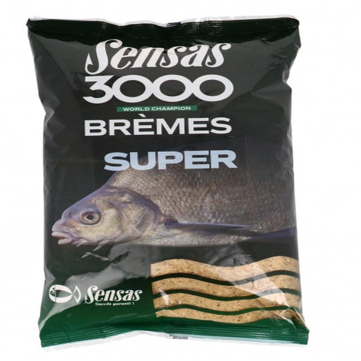 Sensas 3000 Super Bremes Brown 1kg