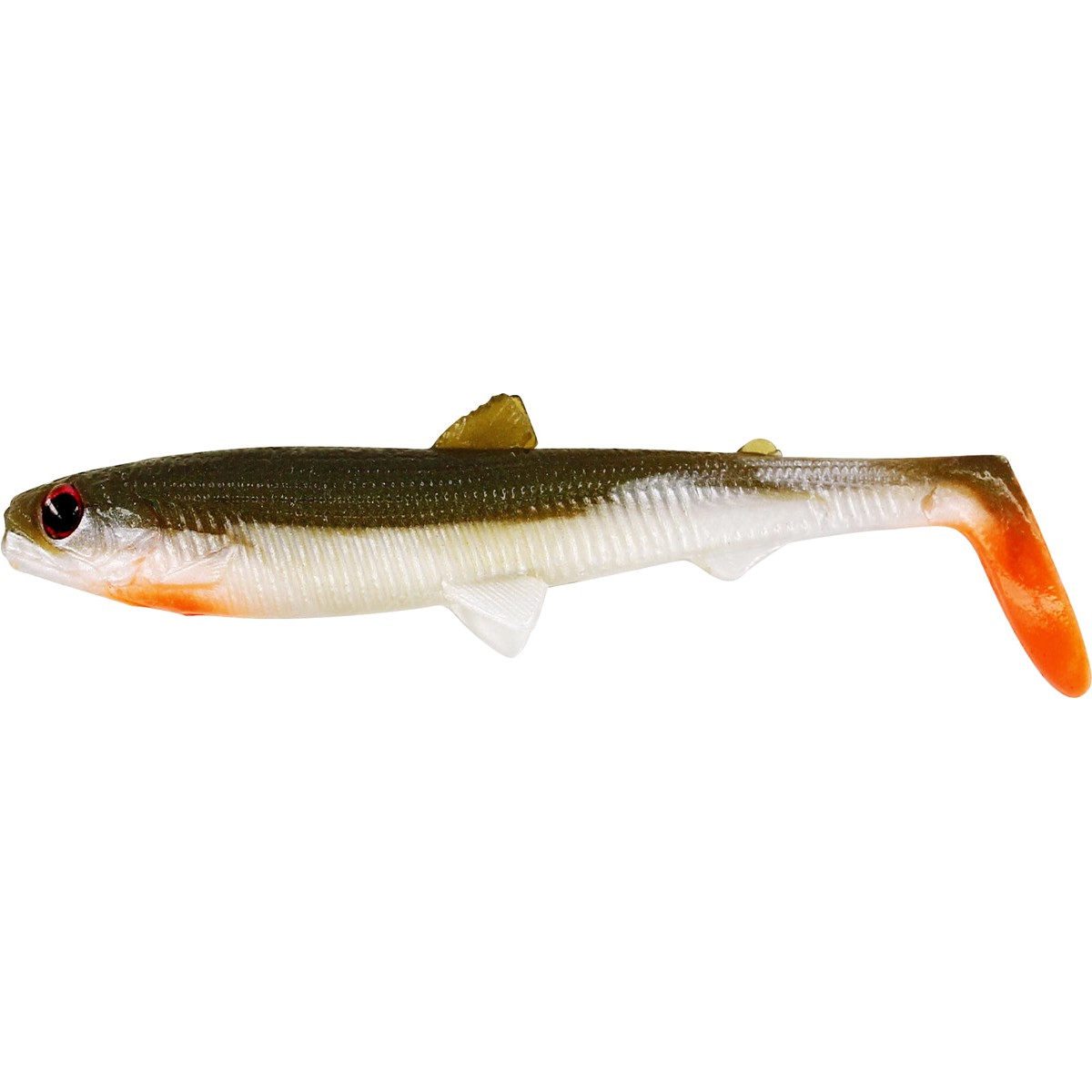 Westin BullTeez Shadtail 9.5cm 7g Bass Orange 2pcs