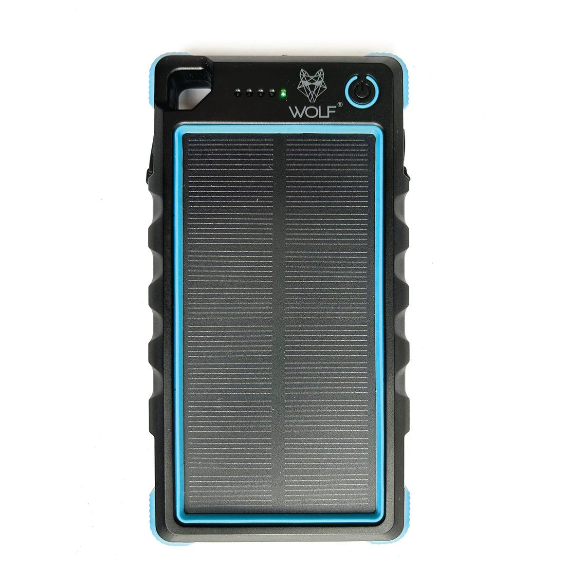 Wolf SPB-10 Solar Powerbank - Blue Edition