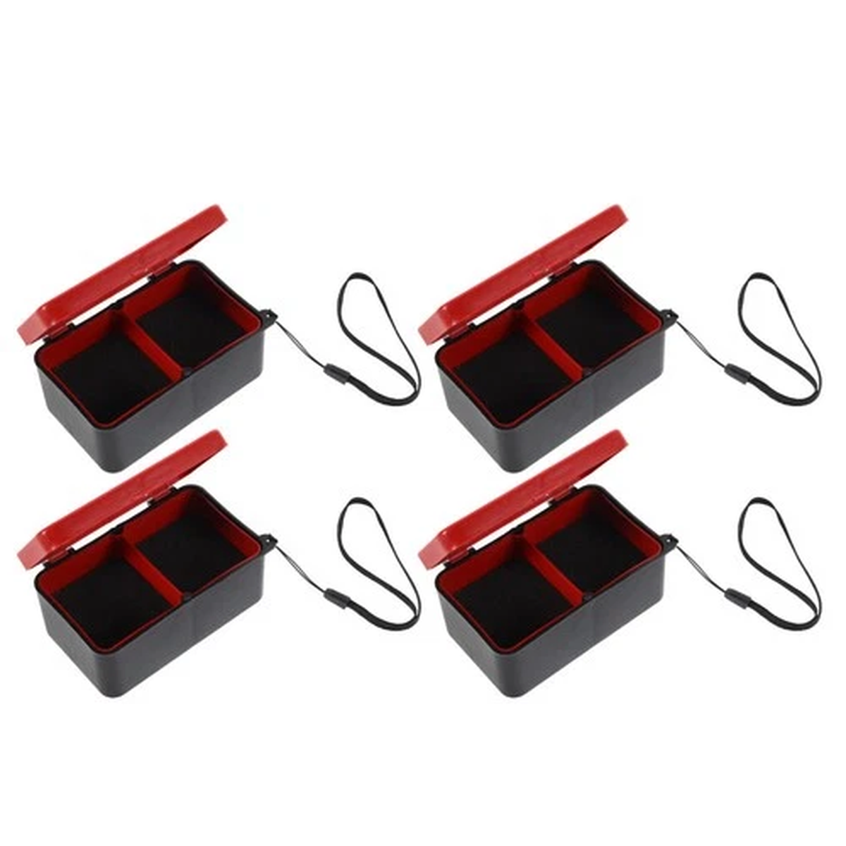 4 Pcs Live Bait Preservation Box Fishing Accessories Boxes Worm and Storage
