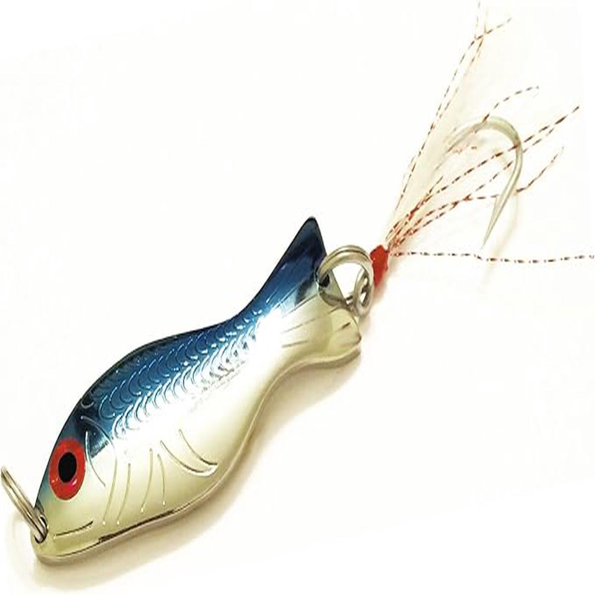 Al's Goldfish G400-SN Saltwater Series Neon Blue Nickel 3/4 oz