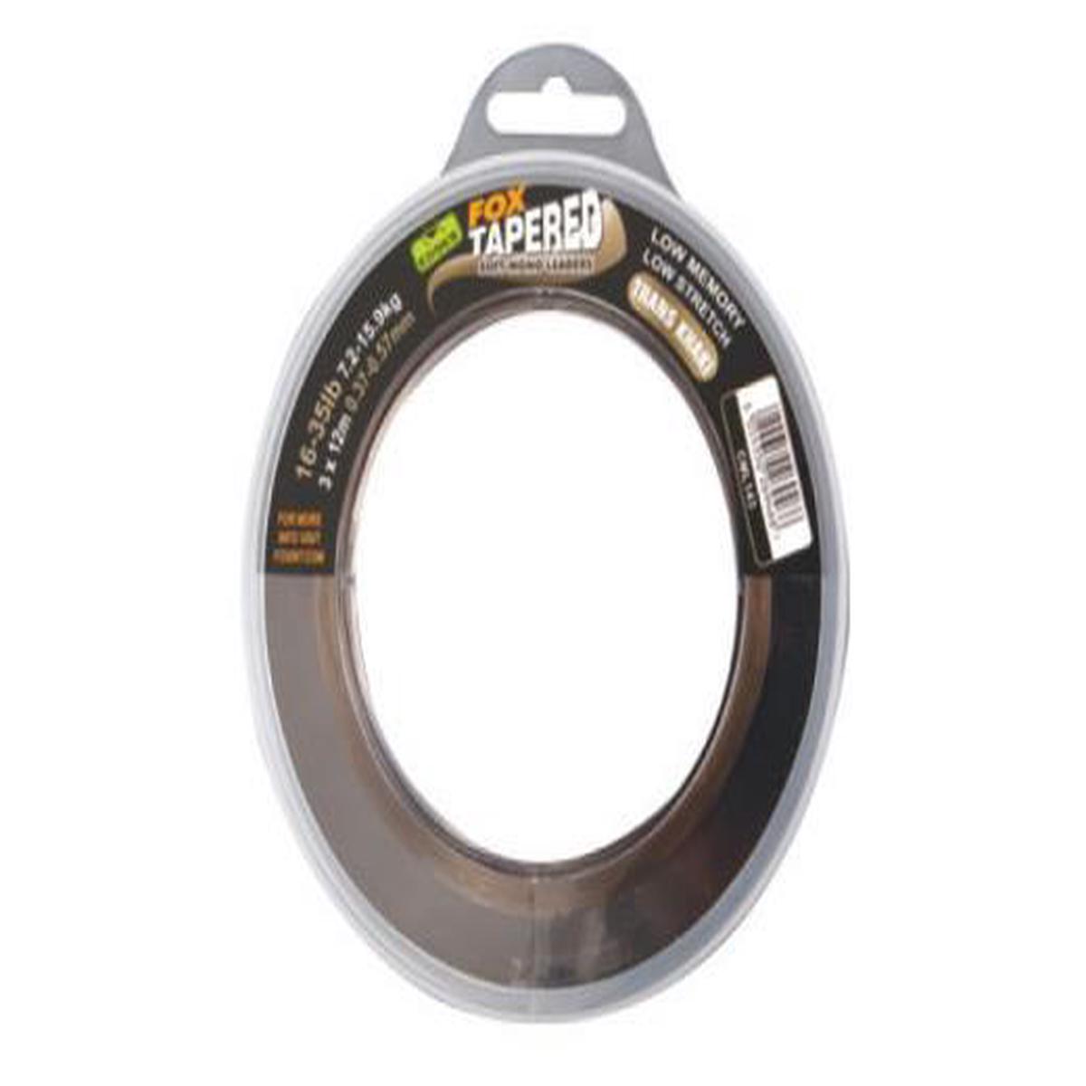 Fox Edges Tapered Soft Mono Leaders 12-30lb