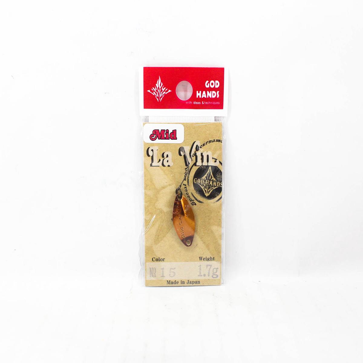 God Hands Mid Lavin 1.7 grams Sinking Lure 15 (8607)