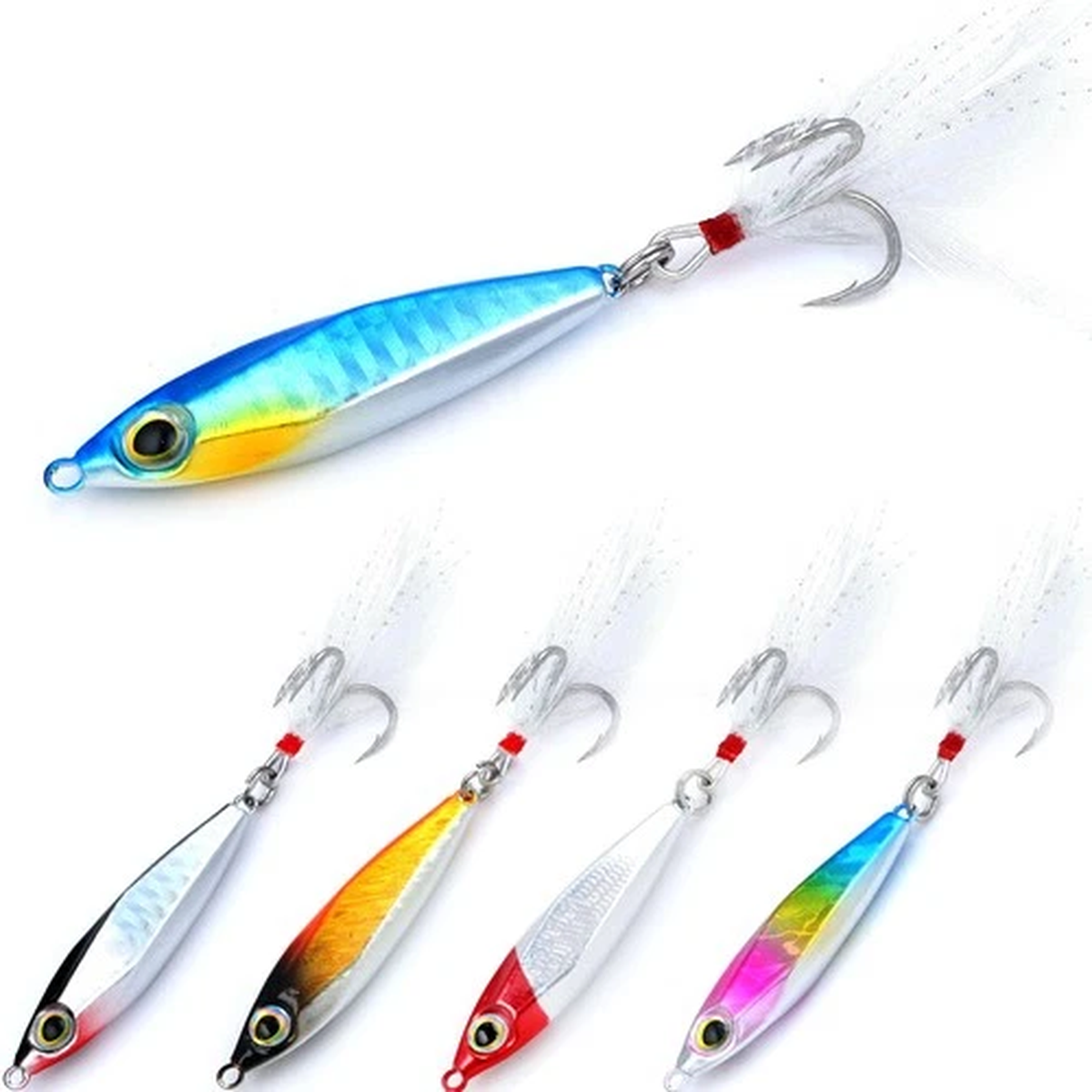 Jigging Bait Fishing Lures Fishing Gear Jig Fishinglure Spoon Lures Sinking M...
