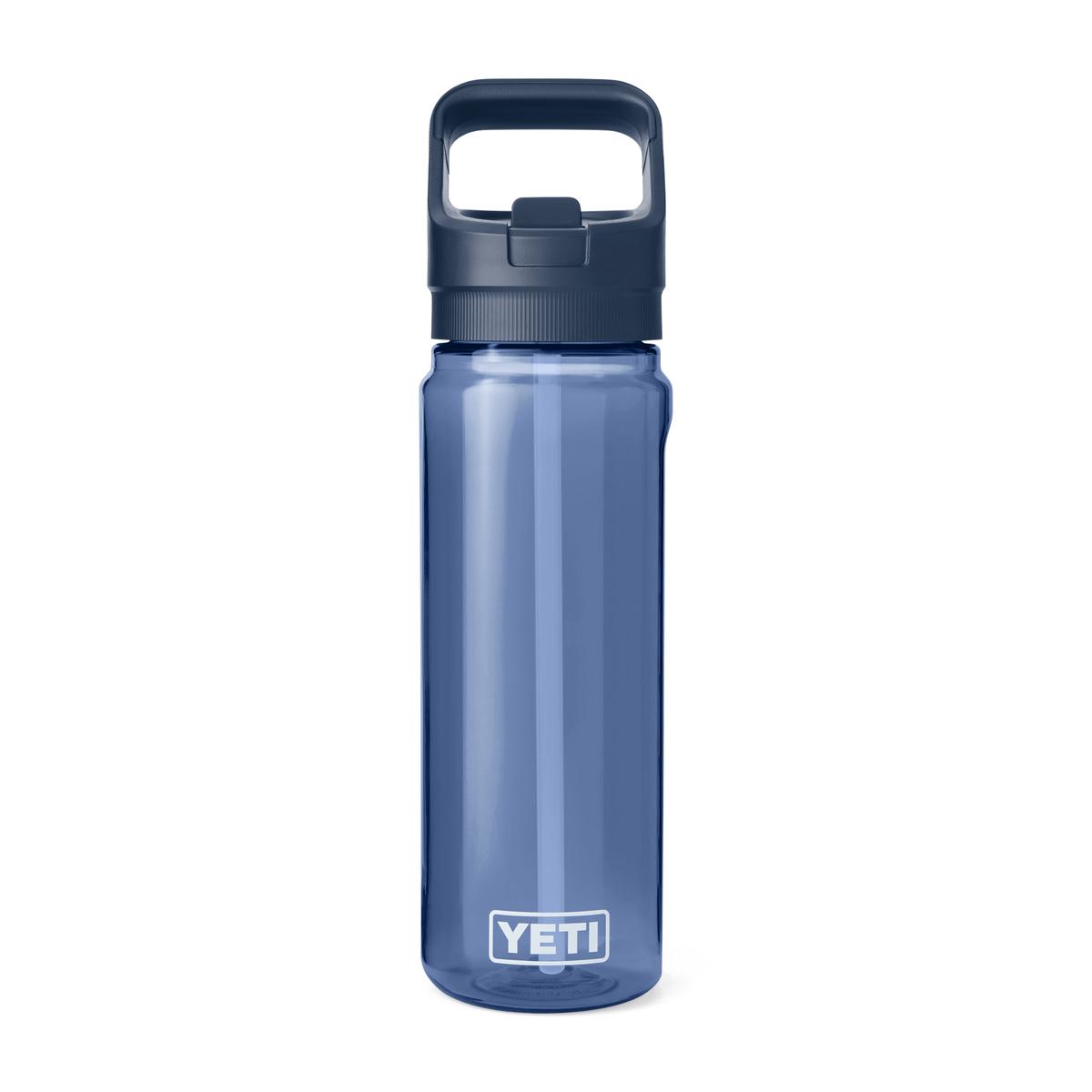 Yeti 25oz/750ml Yonder Tether Water Bottle with Colour Matched Straw Lid (Navy)