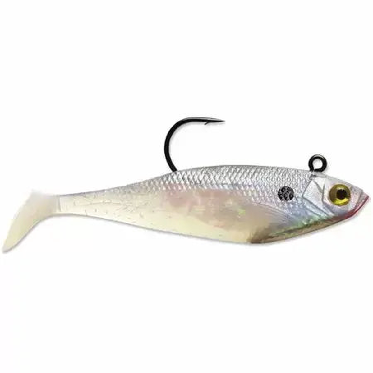 Storm WildEye Swim Shad 4" 7/16oz - Pearl 3pk