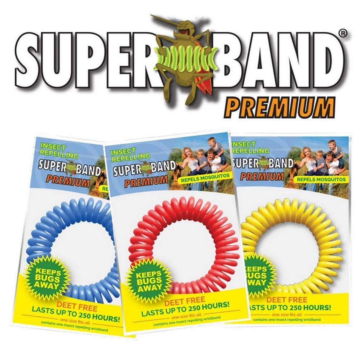 Super Band Insect Bug Repellent Wrist Band