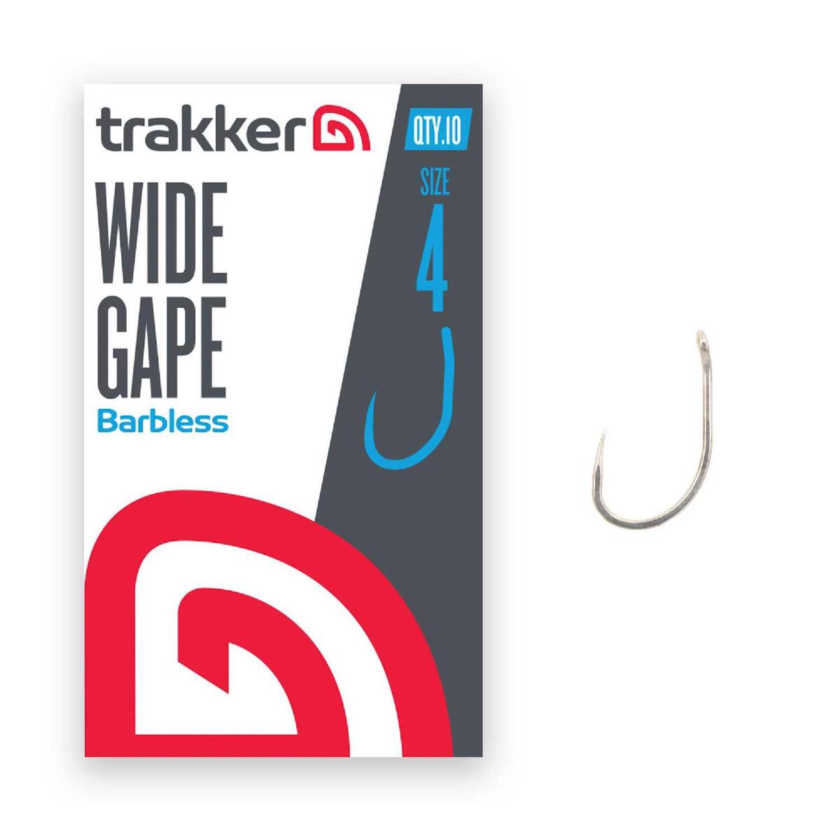 Trakker Wide Gape Hooks Barbless