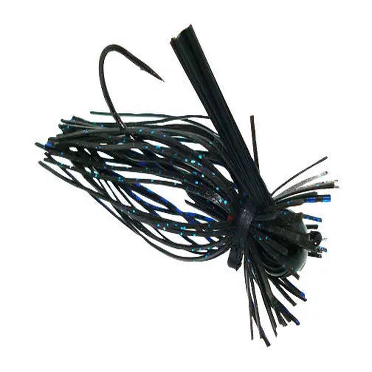 Jewel AJ Finesse Jig 5/16oz - BLACK/BLUE FLASH 2pk