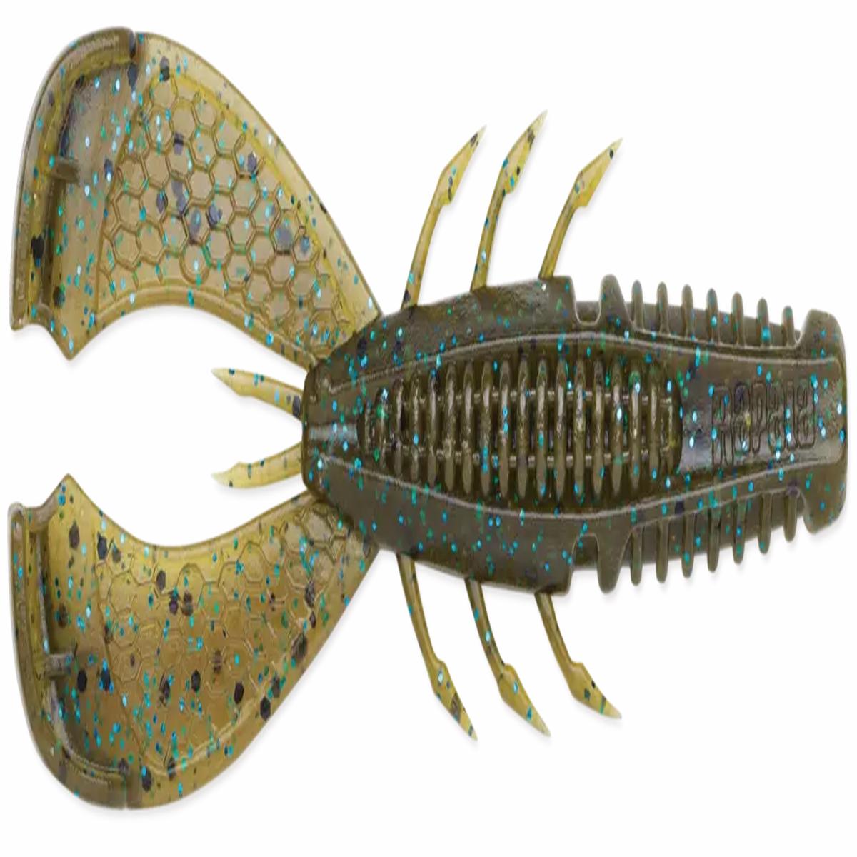 Rapala Crush City Cleanup Craw 3.5" - Green Pumpkin Blue 7pk