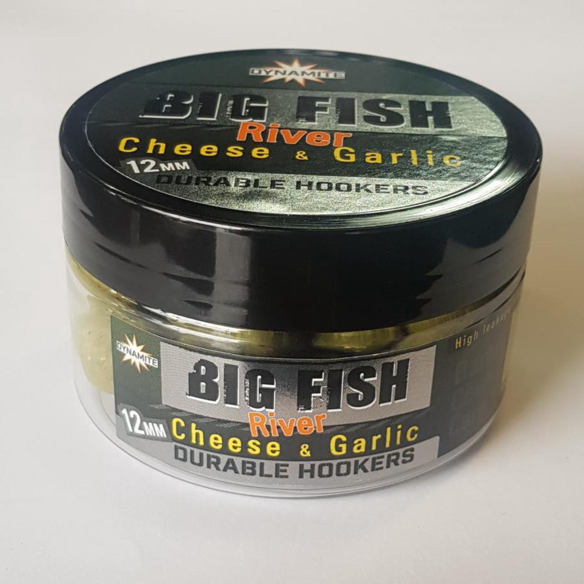 Dynamite Baits Big Fish River Durable Hooker - Cheese & Garlic 12mm
