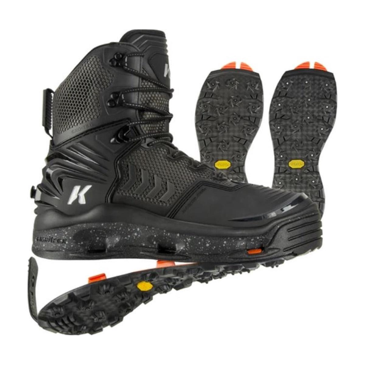 Korkers River Ops Wading Boot - Vibram and Studded Vibram Soles