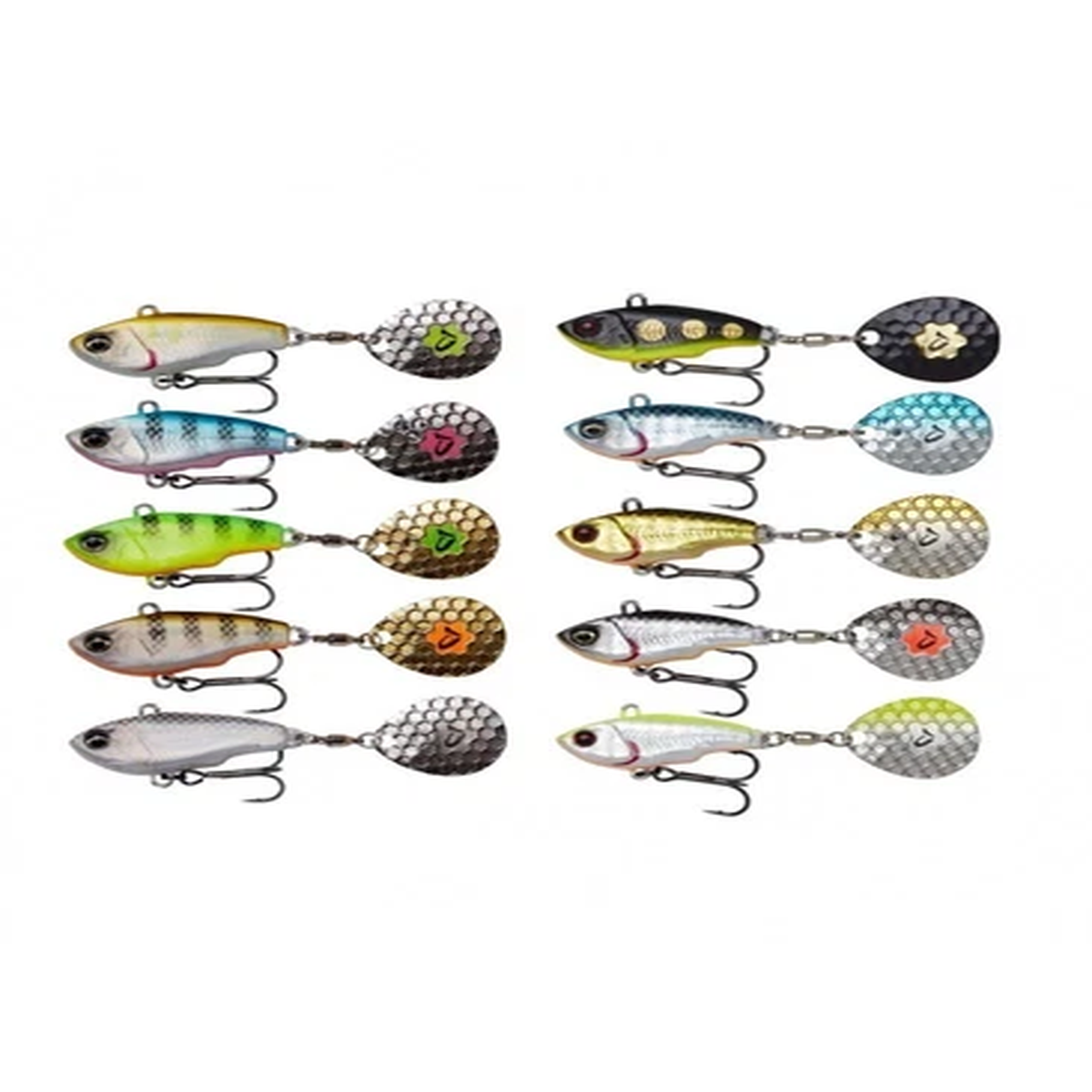 Savage Gear Fat Tail Spin 16g Tail Spinner Pike Trout Predator Fishing