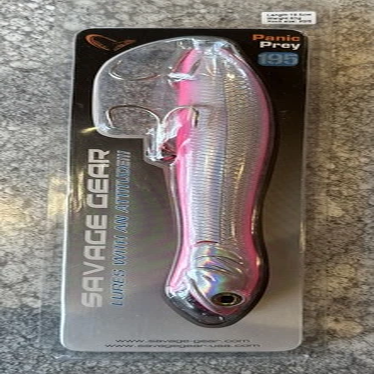 Savage Gear Panic Prey Popper 195 Pink